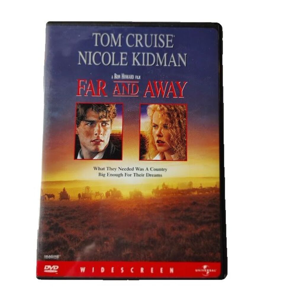 Far And Away DVD 1992 Movie Tom Cruise Nicole Kidman PG 13